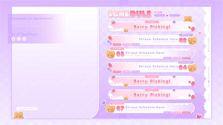 Jumble Beary Schedule