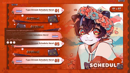 Analog Whiskers Schedule